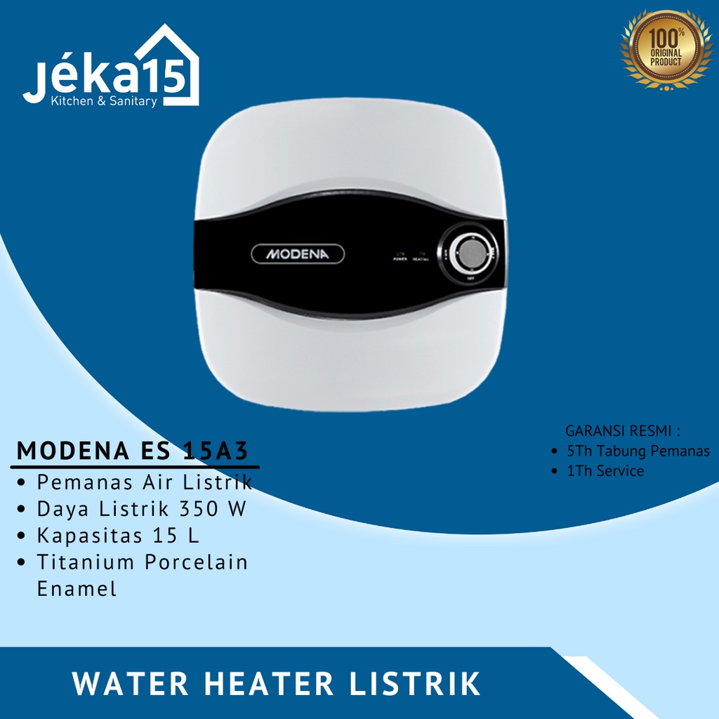 MODENA ES 15 A3 WATER HEATER LISTRIK PEMANAS AIR