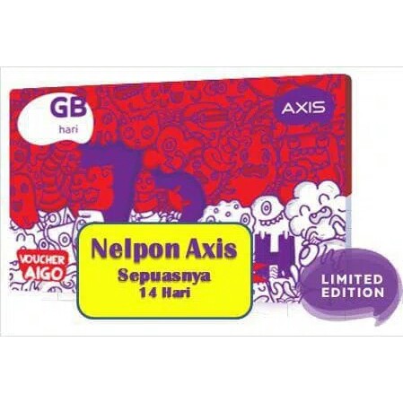 PAKET NELPON AXIS SEPUASNYA (xl tidak hanya axis)