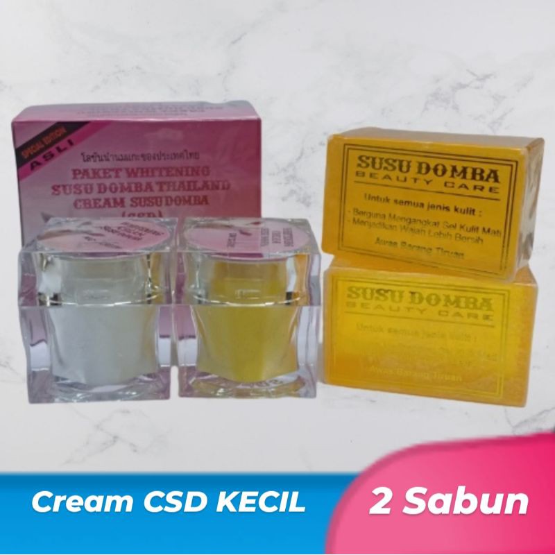 Paket // Cream Csd [ 2 Sabun ] Tambahan Sabun 1