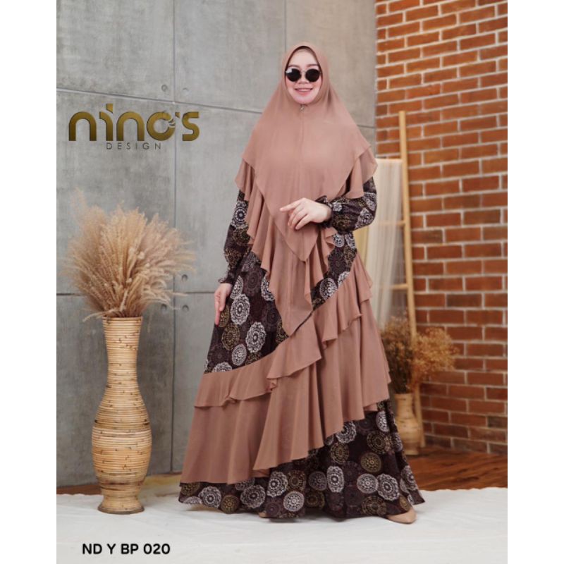 eady gamis set syari ND-Y-BP-0020 ori by ninos design
