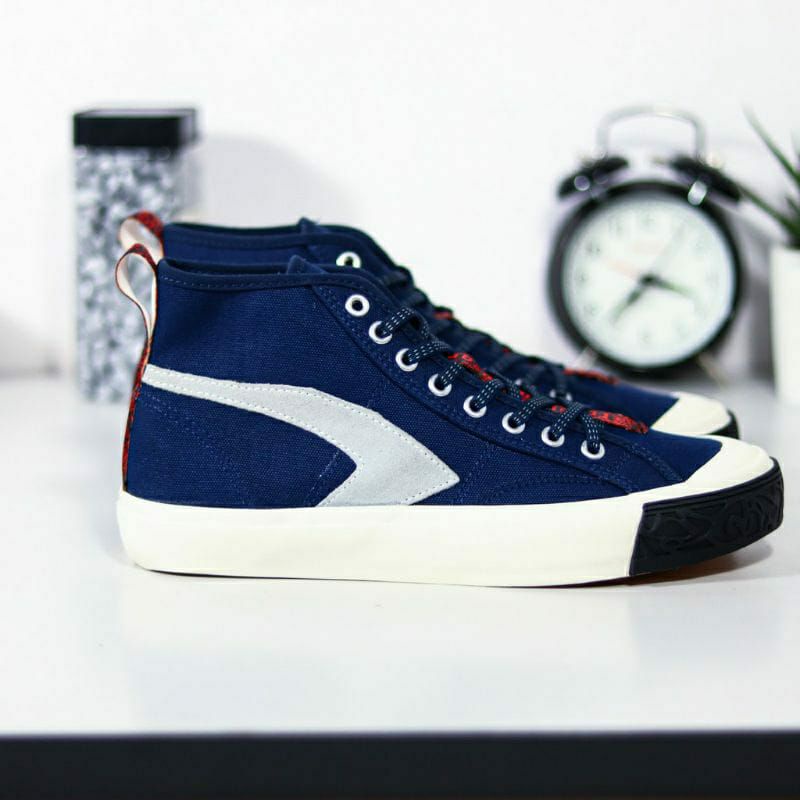 Contrust Footwear Heroes Navy Black Gimmic High Sepatu Sneaker shoes