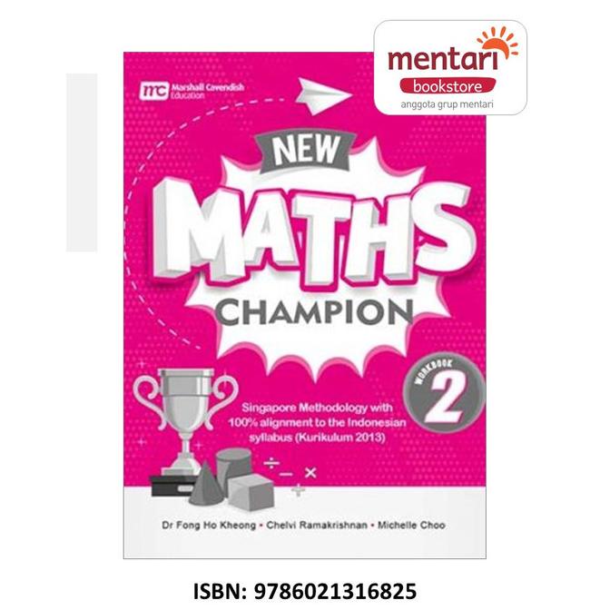 

New Maths Champion | Buku SD | Matematika Bahasa Inggris Star Seller Termurah