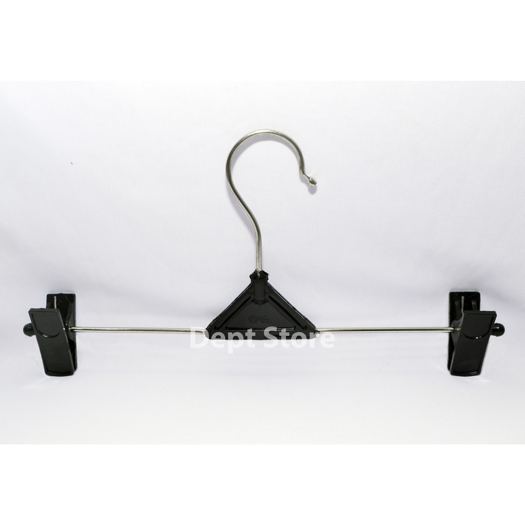 Hanger Jepit Plastik-Besi || Hanger Jepit Gantungan Celana