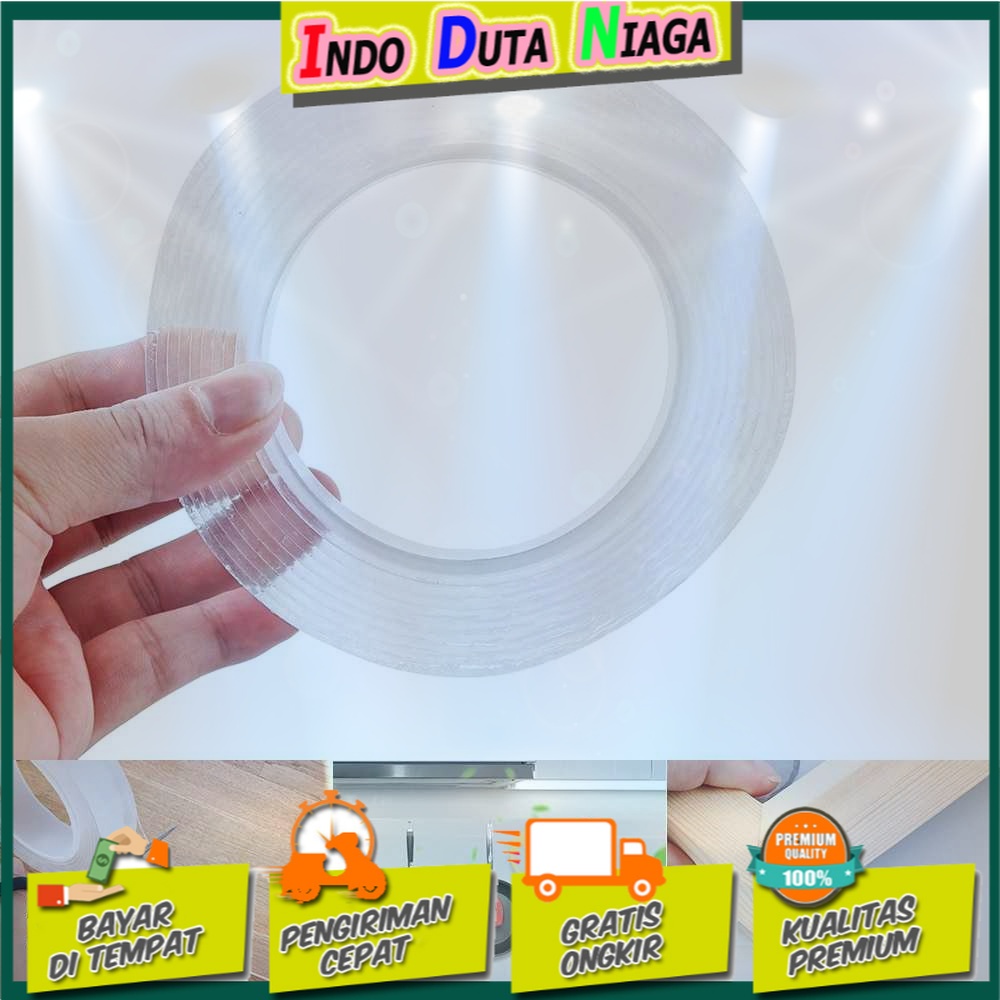 SzGlue Double Tape Perekat No Trace Washable Sticker - J007