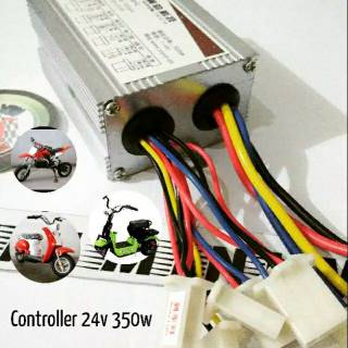 24V 350W Motor Brushed Controller  Box Sepeda  Listrik  