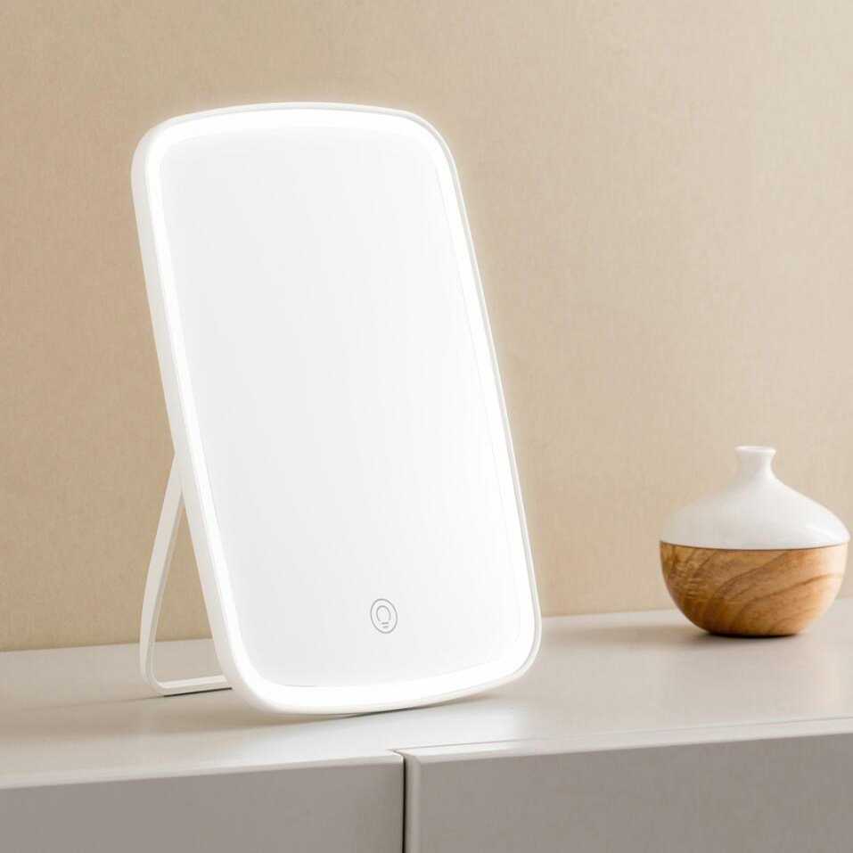 (BISA COD) RVOSTR  Mijia Jordan&amp;Judy Cermin Makeup Mirror LED Light Recharge NV026