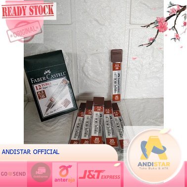 

ISI PENSIL MEKANIK FABER C LEAD SUPERFINE 2B 0.5 MM 127520