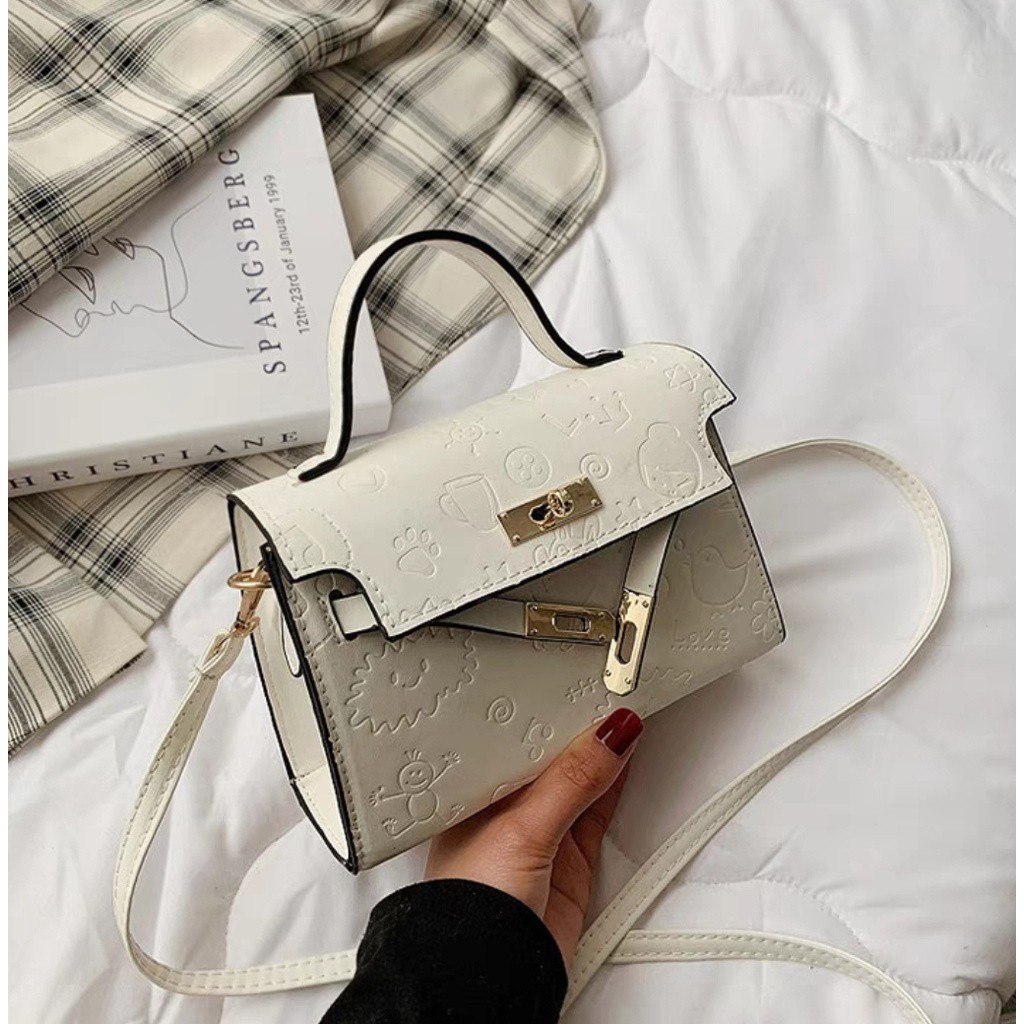 CR 7526 RISCE TAS HAND BAG IMPORT WANITA CEWEK PEREMPUAN JAKARTA BATAM