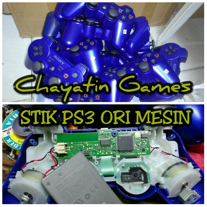 STIK PS3 ORI MESIN GETAR (SECOND)