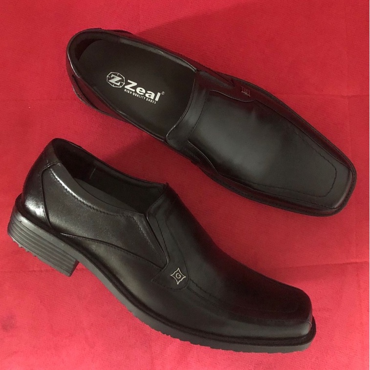 Erasmas Sepatu formal sepatu Cowok kantoran Sepatu kerja harian sepatu pria hitam BISACOD