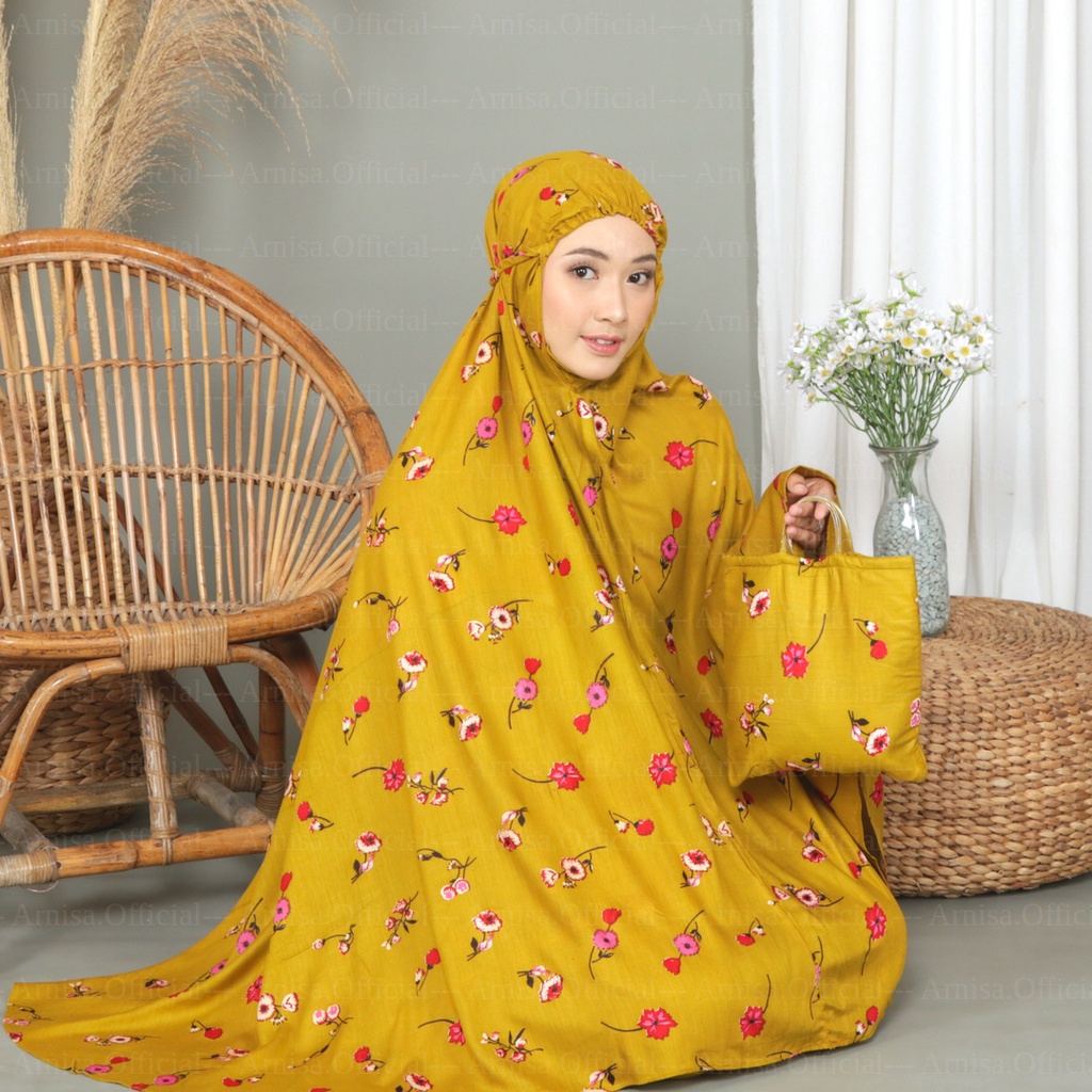 Mukenah Dewasa standar motif NAURA Arnisa