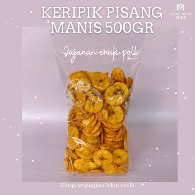 

keripik pisang manis original asli Kediri camilan murah free ongkir