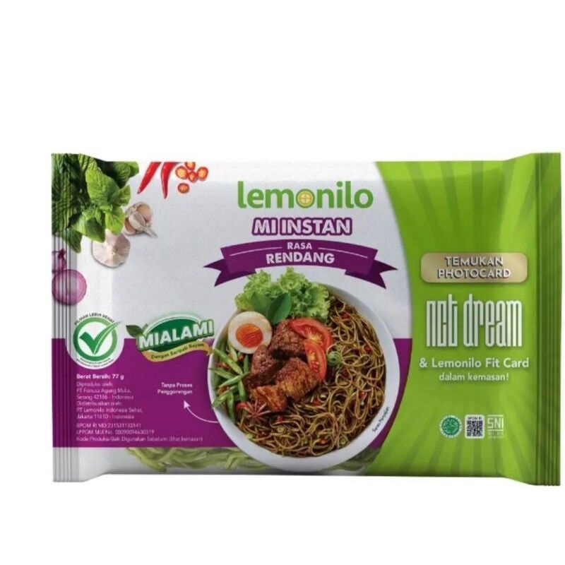 

LEMONILO MIE RENDANG 77 GRAM