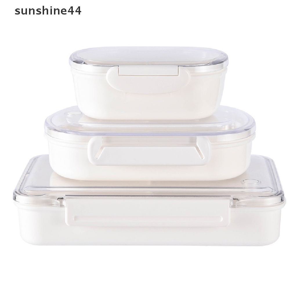 Sunshine Kotak Makan Bento Dengan Kompartemen Dapat Dilepas Untuk Microwave / Kulkas