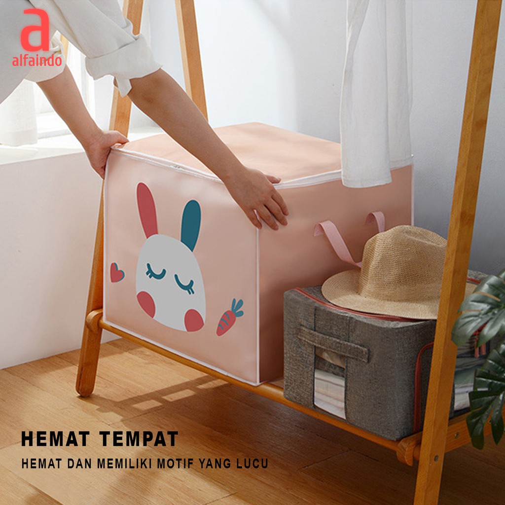 Kotak penyimpanan baju mainan Storage box organizer serbaguna TP006