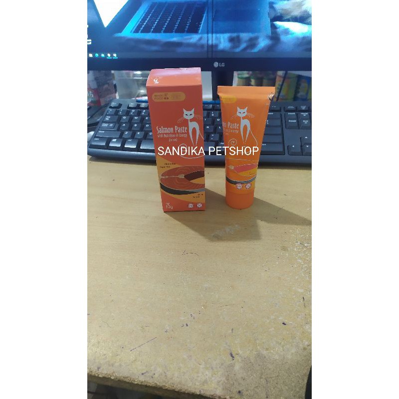 Vitamin Kucing MAGIC SALMON PASTE 75 GRAM