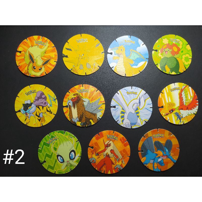 Pokemon Coin Tazos - Chiki Balls NEW 2021 #2