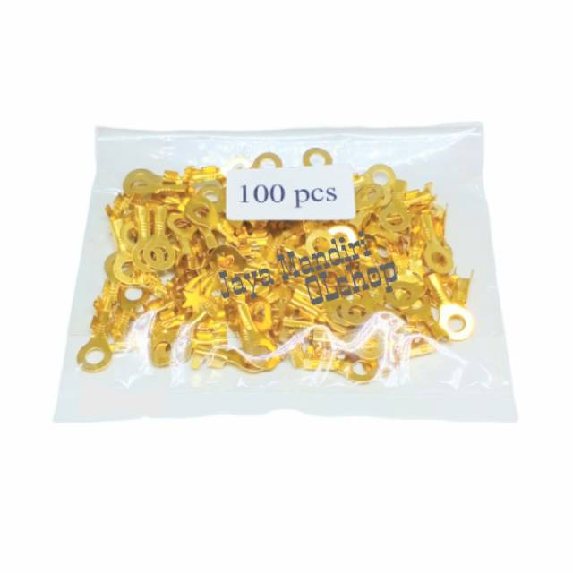 Skun Ring Kecil Baut 4mm isi 100pcs