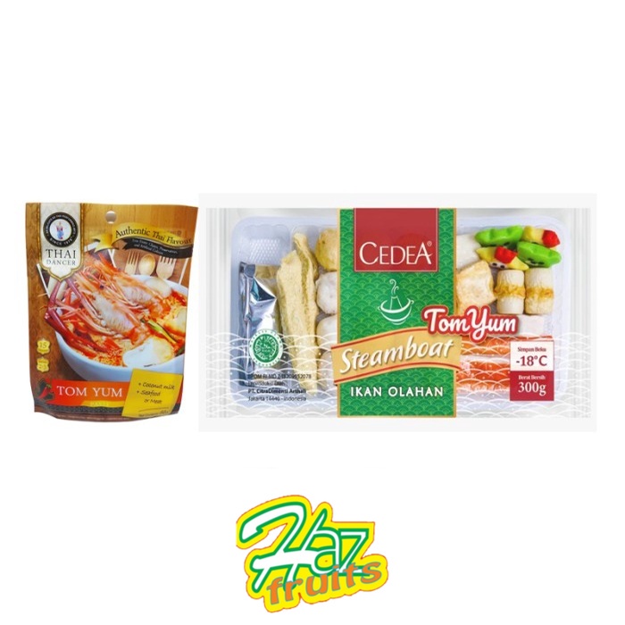 

Paket Tomyum Cedea 300Gr Bumbu Thai Dancer Tomyum Paste Khas Thailand