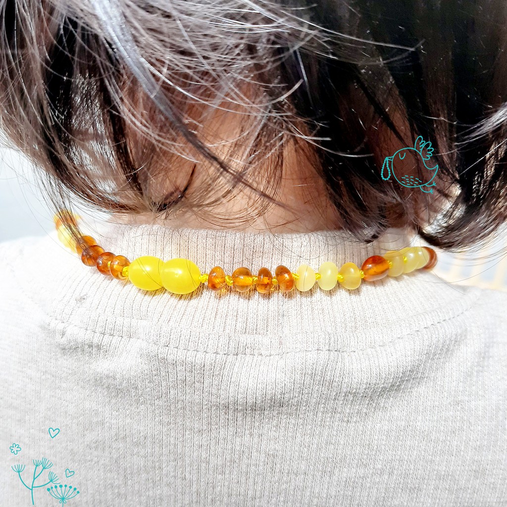 CJN26 KALUNG BALTIC AMBER SIZE JUNIOR BY CARLIS BABY