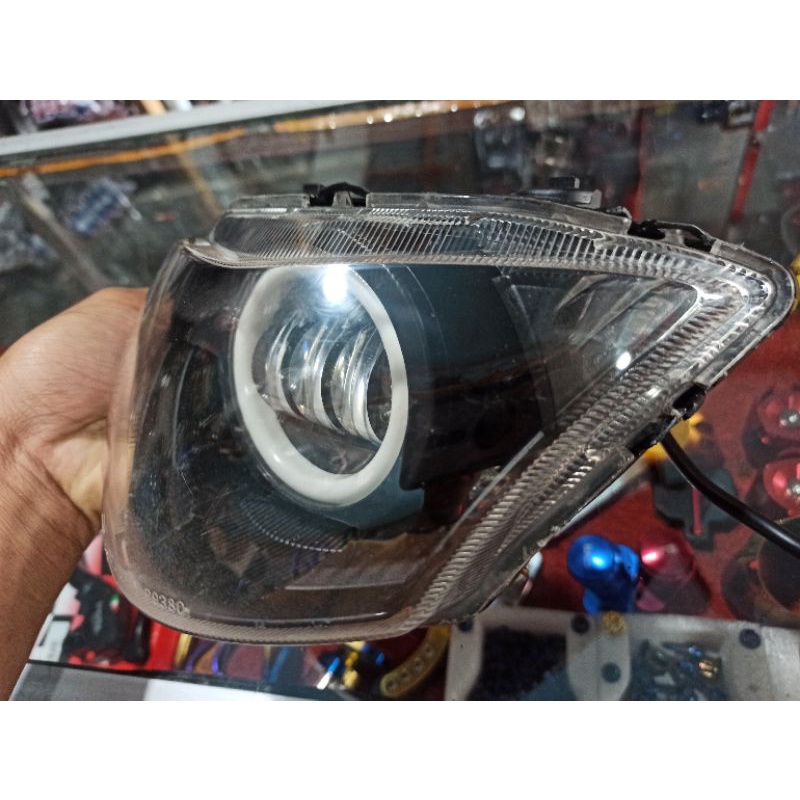 Lampu Mio j/ Gt Daymaker + head tersedia biru merah