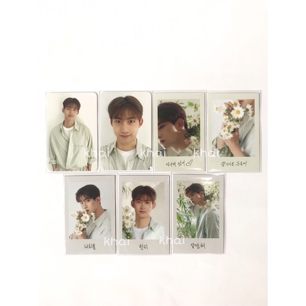 2PM Taecyeon Hottest 8th Kit Photocard Polaroid Set Official