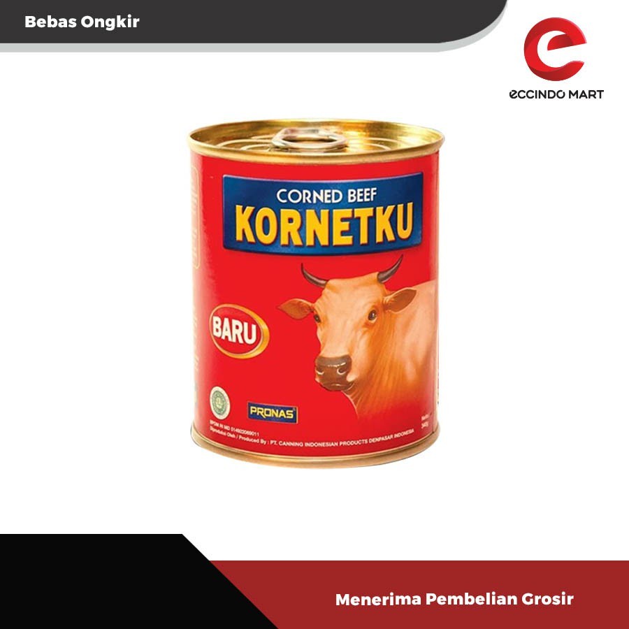 

Pronas Kornetku 340 gram / Daging Kaleng / Kornet Sapi