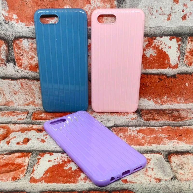 Softcase Oppo A1k Trunk Case Glossy Koper Oppo CPH1923