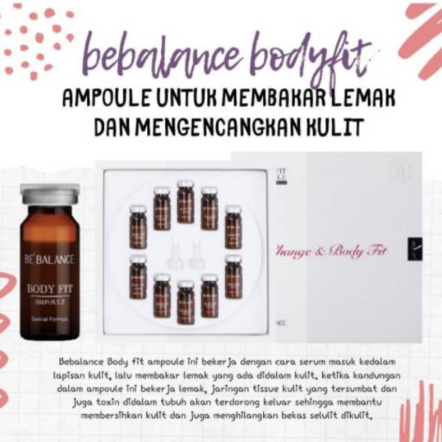 Be Balance Body Fit Ampoule