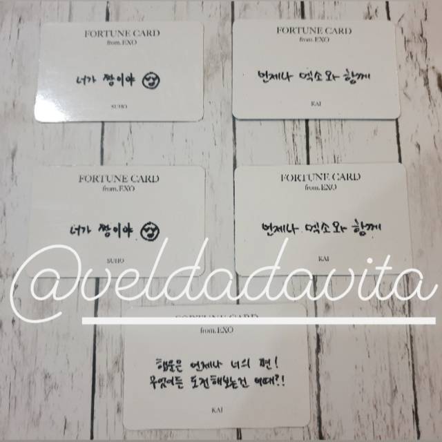 EXplOration Fortune Card - Message Only