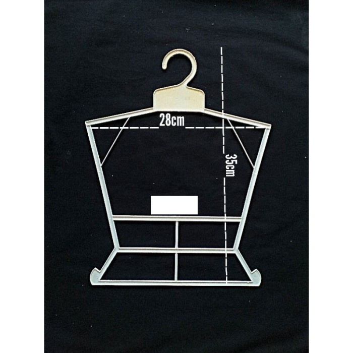 (BEKAS) HANGER SETELAN PAKAIN ANAK / DEWASA ( KECIL / SEDANG / BESAR )