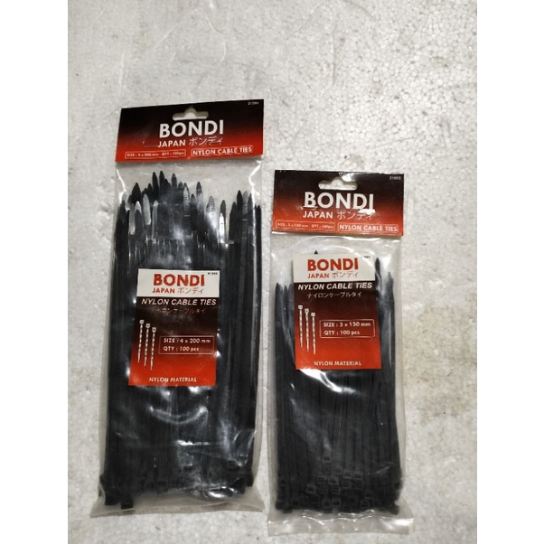 cable kabel ties insulock tali rivet rifet ripet 4mm x 150 200 mm