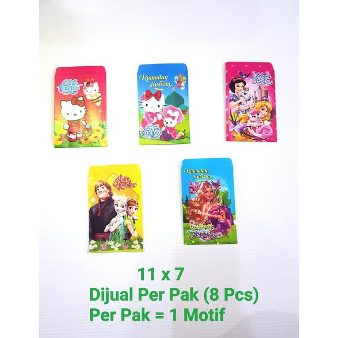 

Produk Unggulan Angpao Idul Fitri Amplop Lebaran Hello Kitty Frozen Cinderela Barbie