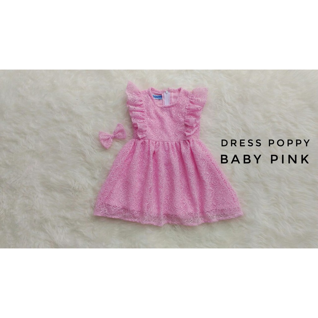 BAJU ANAK UNIK AZZAFRAN MODEL DRESS POPPY
