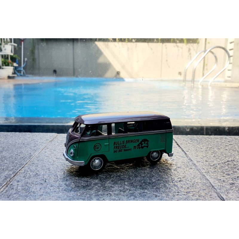 Diecast Mobil VW Combi Miniatur Mobil  Mainan Volkswagen Alloy Car