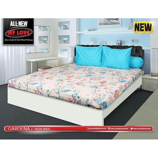 Sprei My Love King 180 Cm X 200 Cm Motif Gardena - TINGGI 30CM - Terbaru Gardena