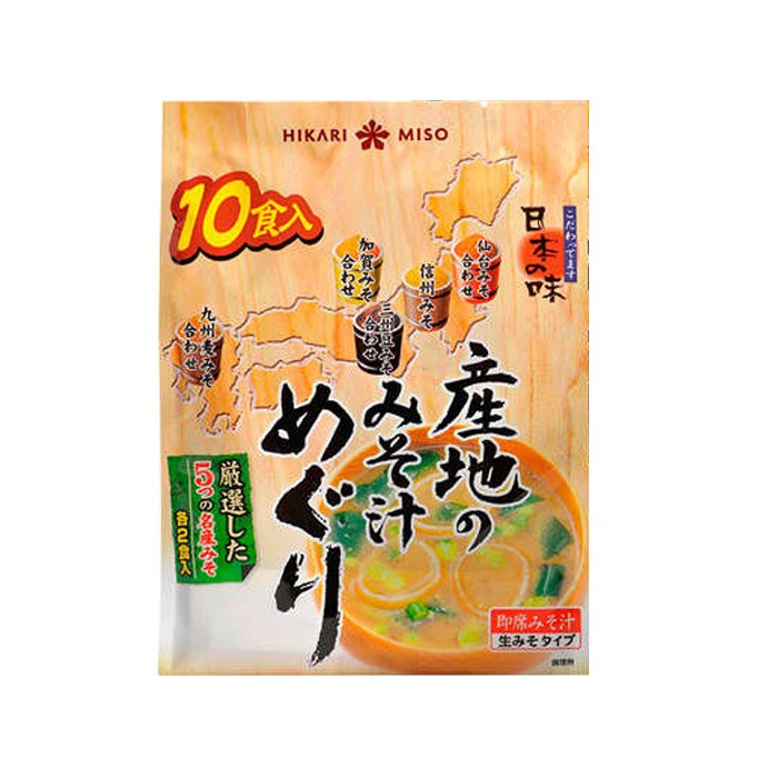 Bumbu Miso Sup Hikari Sanchi No Misoshiru Meguri / Miso Soup 197 Gram