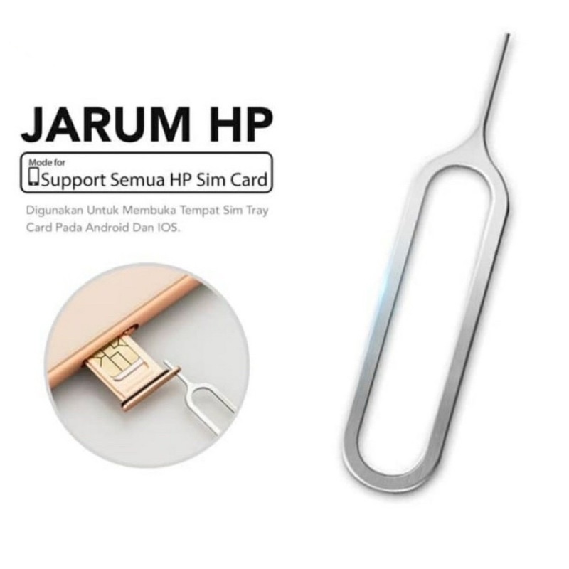 Noosy Jarum Sim Card Handphone Nossy Ejector Pembuka Sim Card Sim Tray