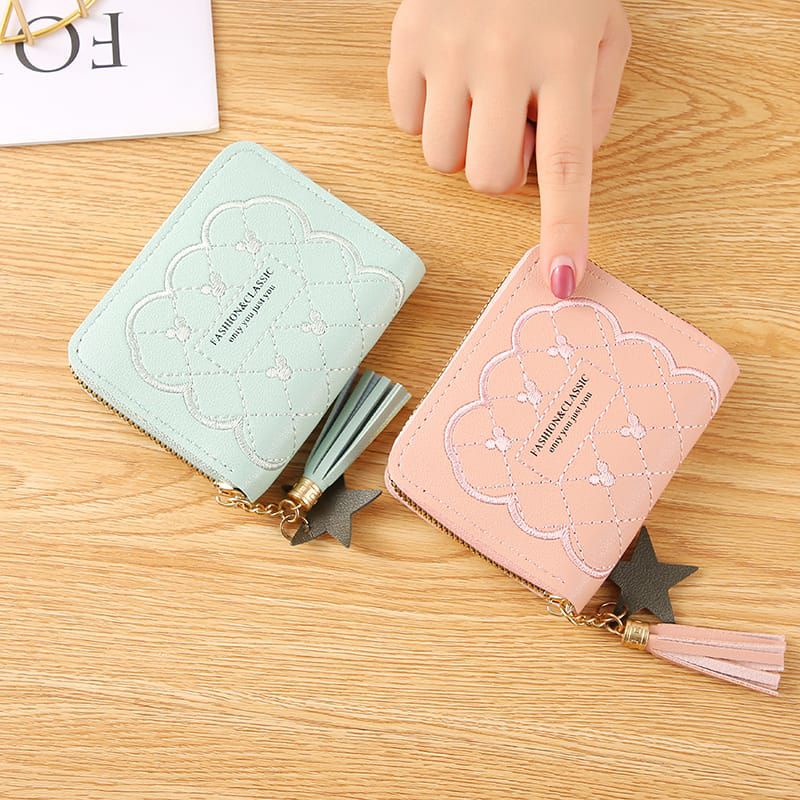 EV 8489 Dompet Koin Wanita Mini /Murah Real Pict Import