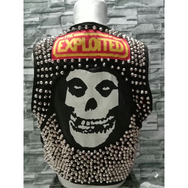 ROMPI RAMONES FULL SPECK/DOBEL KERAH PUNK