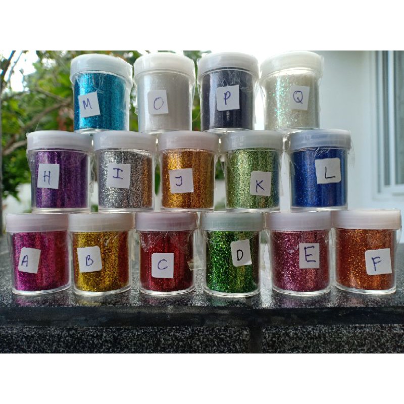 

BUBUK GLITTER / GLITTER POWDER 20cc
