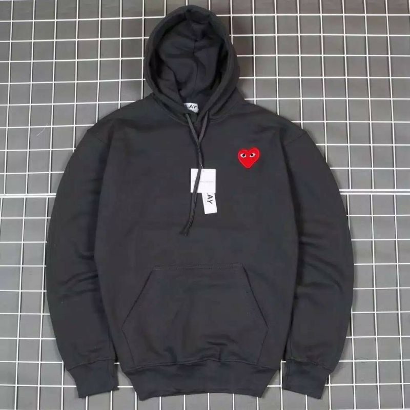 Hoodie Play Cdg Fulltag