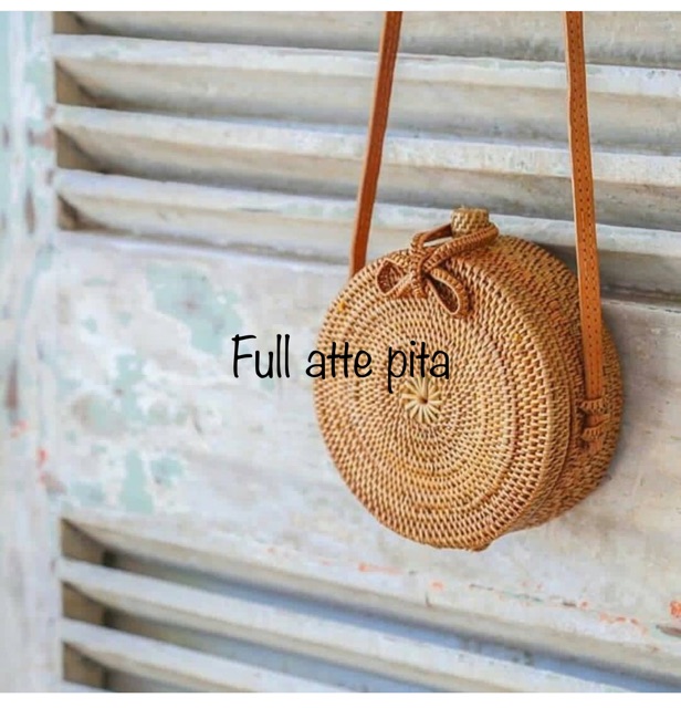 Tas rotan raisa full ate (free buble wrap)