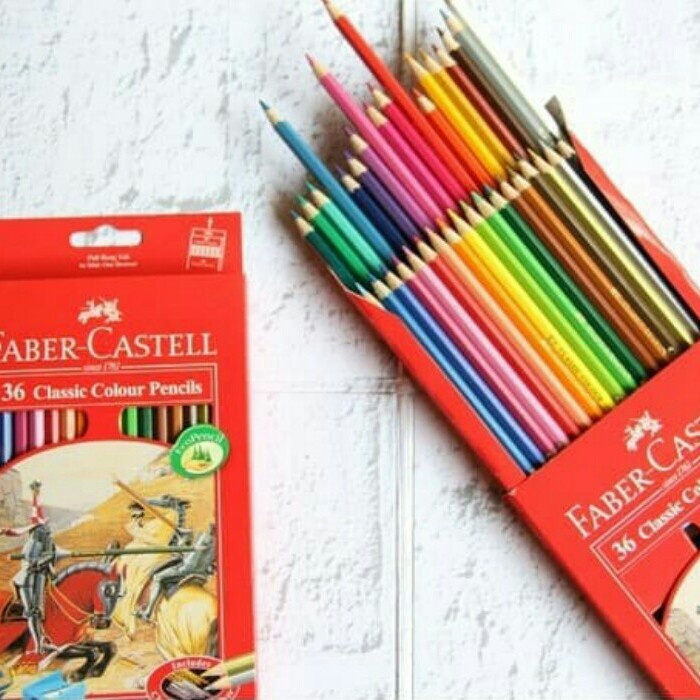 

Hemat Pensil Warna Faber Castell Classic Isi 36 Promo