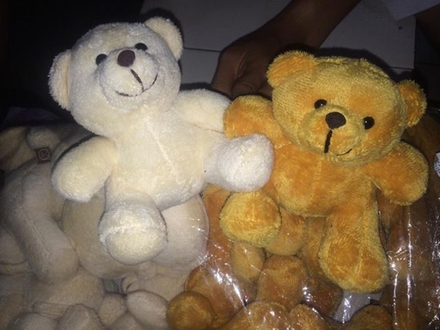 Teddy bear kecil boneka kecil