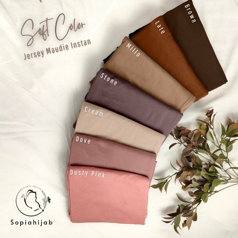 Maudie - Hijab Instan Jersey semi Syar`i | Jilbab Instan Jersey