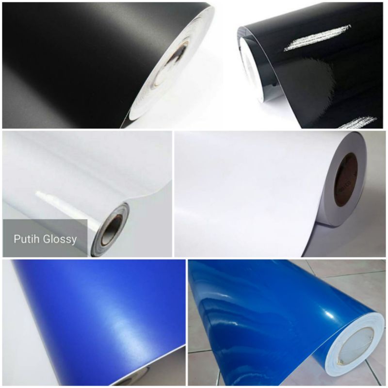 Stiker Kaca / Stiker Warna Hitam Untuk Kaca,Body Motor dan Mobil/ Stiker Aquarium /Stiker Papan Tuli