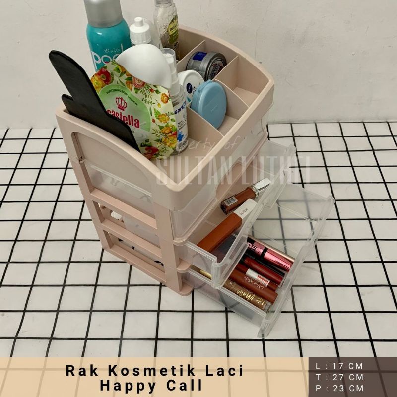Rak Kosmetik Laci rak kosmetik laci serbaguna sorokan mini