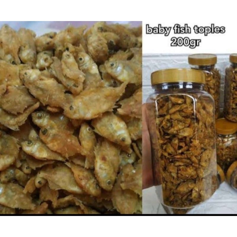 

baby fish / anak ikan goreng crispy