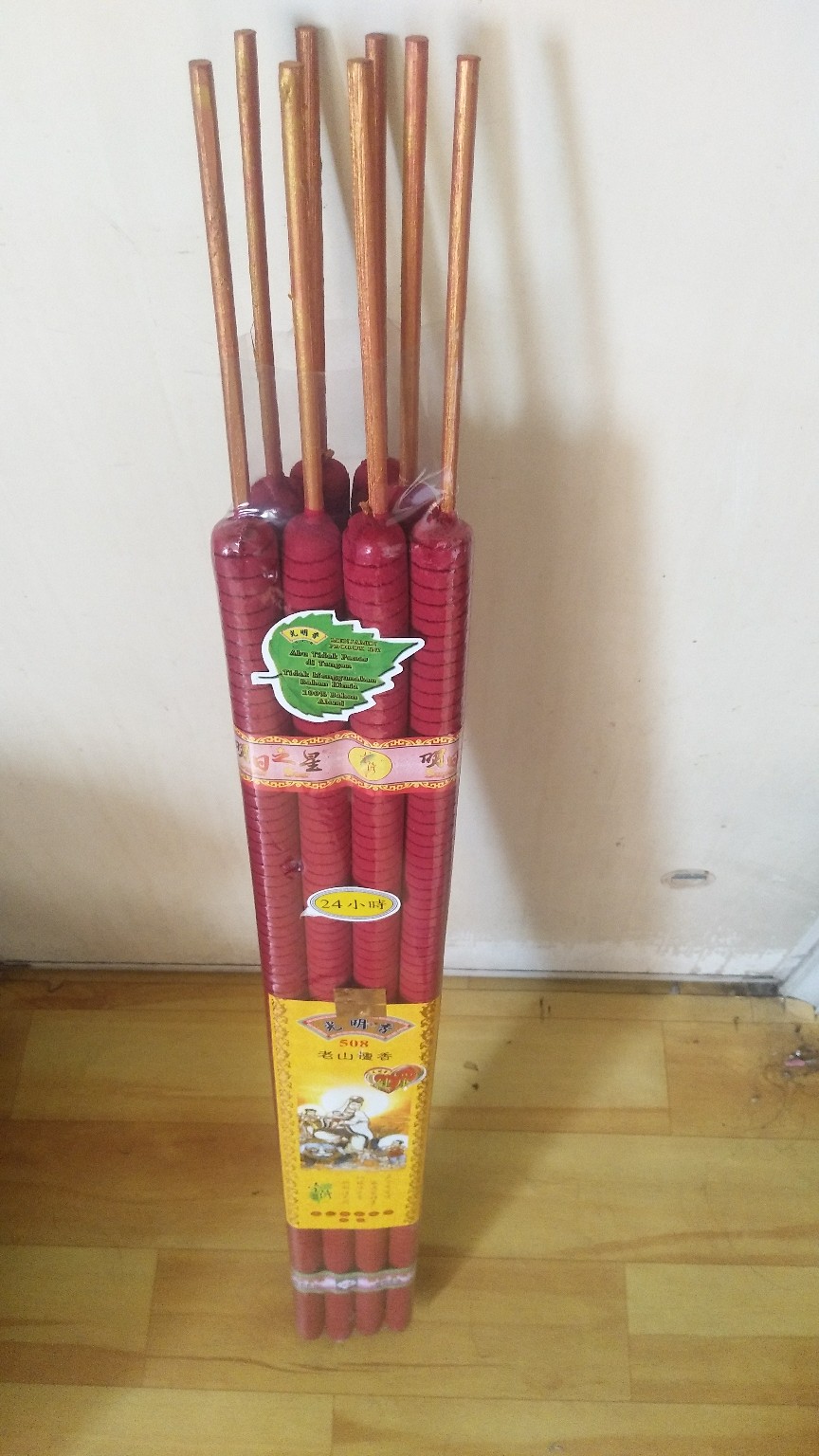 Hio Dupa Samkai Guang Ming 508 24 Jam 9 Batang Merah